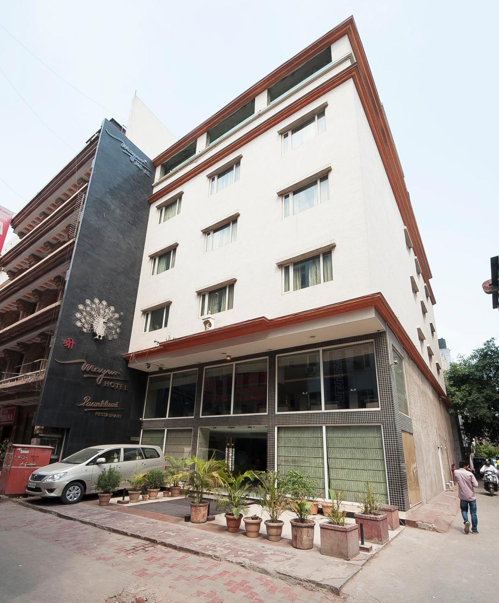 Mayur Hotel Neu-Delhi Exterior foto
