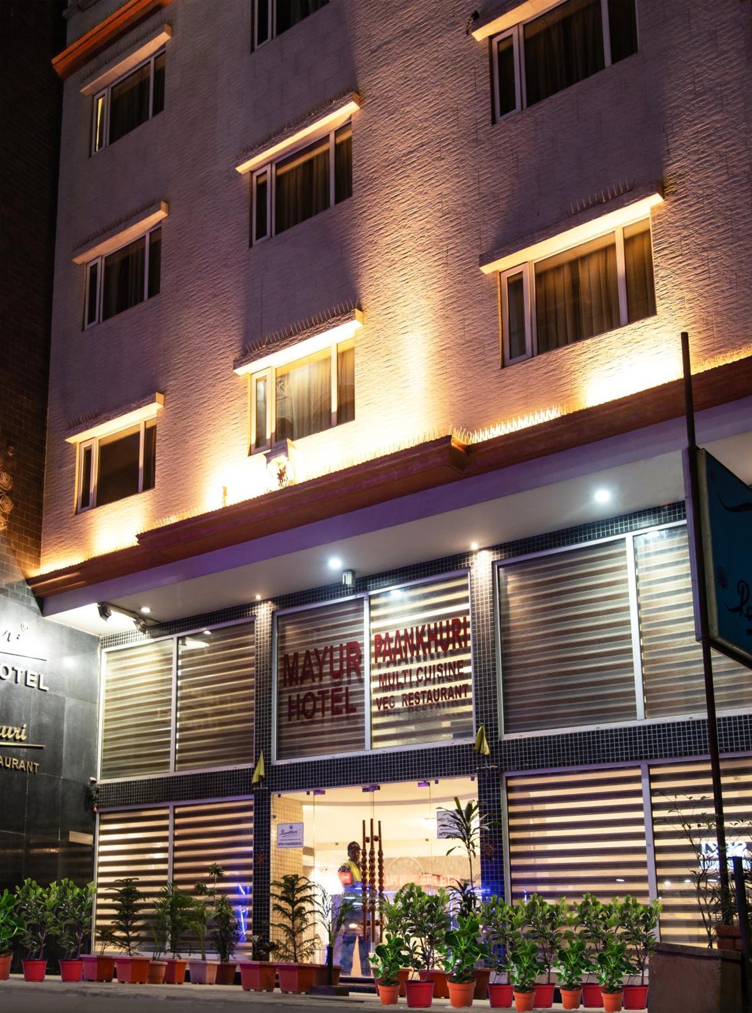 Mayur Hotel Neu-Delhi Exterior foto
