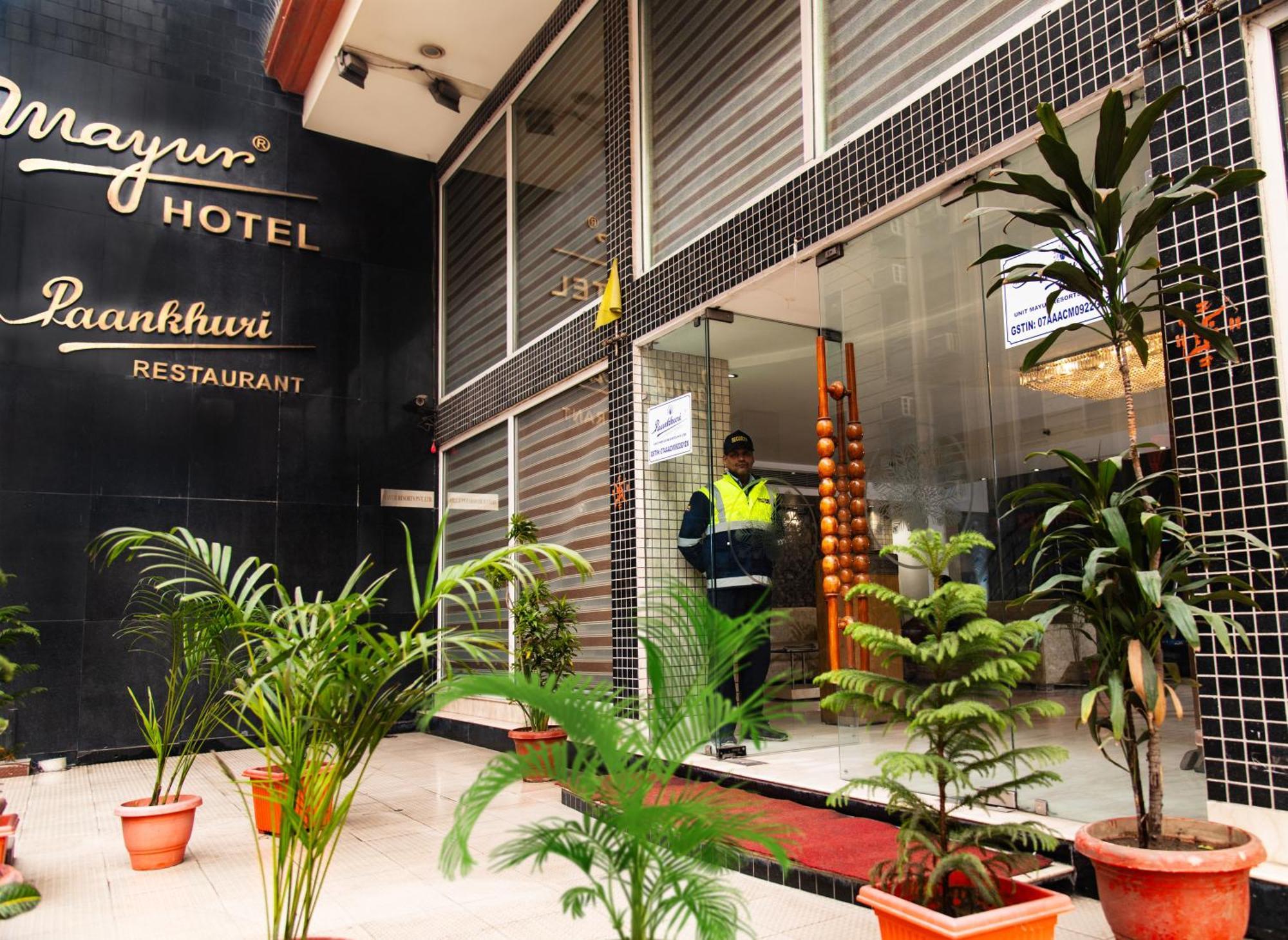 Mayur Hotel Neu-Delhi Exterior foto